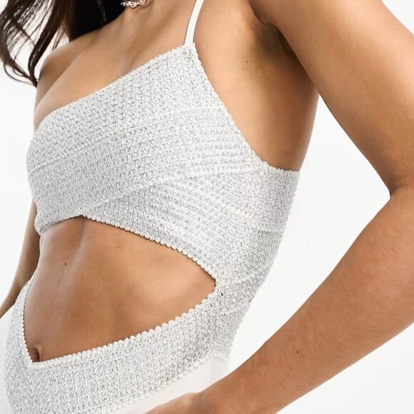 River Island One Shoulder Swimsuit - Picture 7 of 11